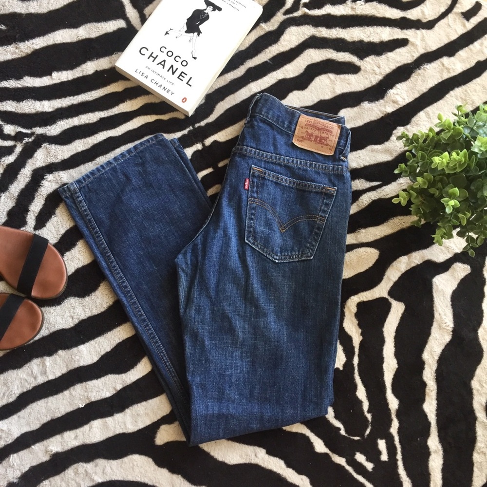 Levi’s 505 straight leg jeans